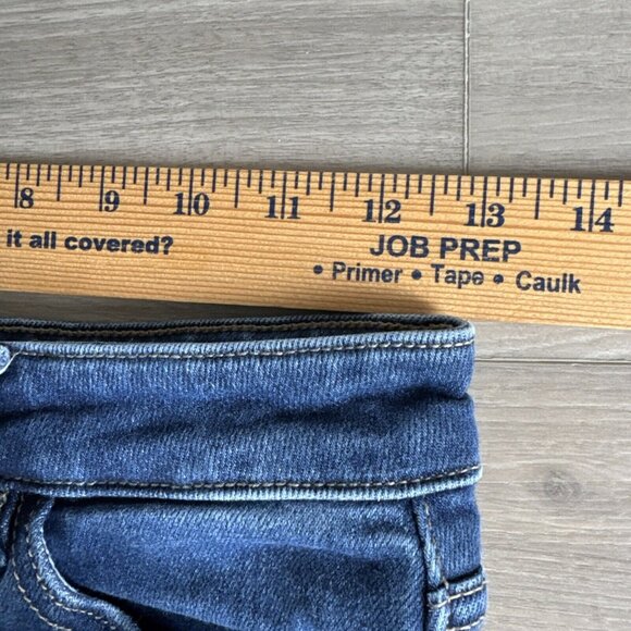 KANCAN distressed Blue jeans Size 5 / 26‎ Style #VBK1437A Cut #30728 - Picture 4 of 11